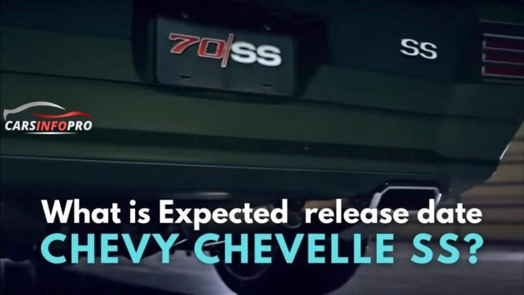 2024 Chevy Chevelle SS Release Date