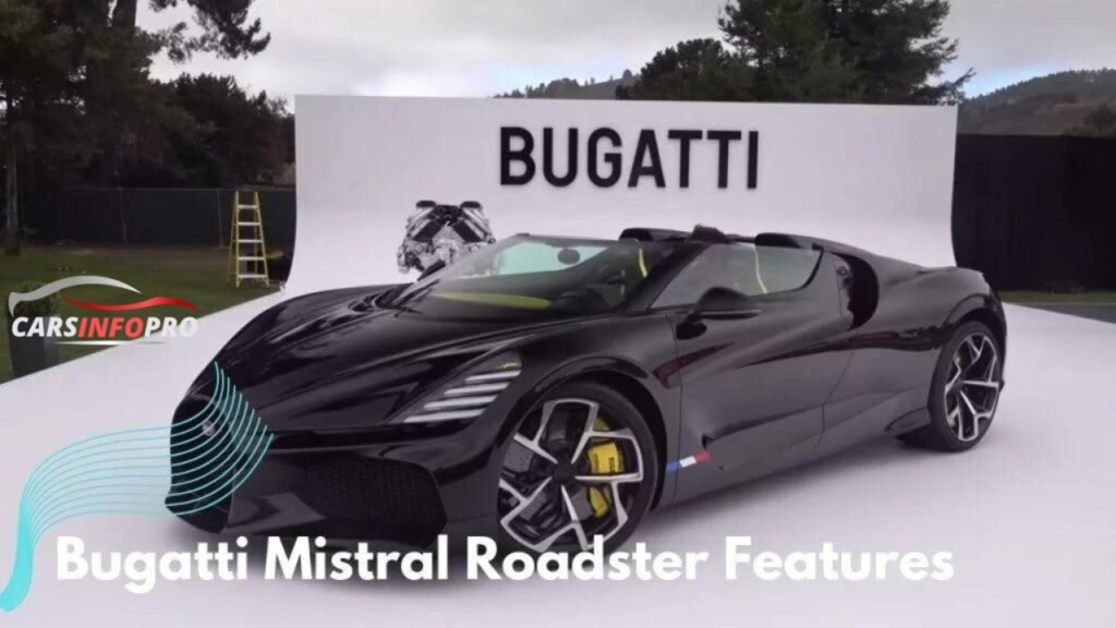 Bugatti Mistral Roadster Features