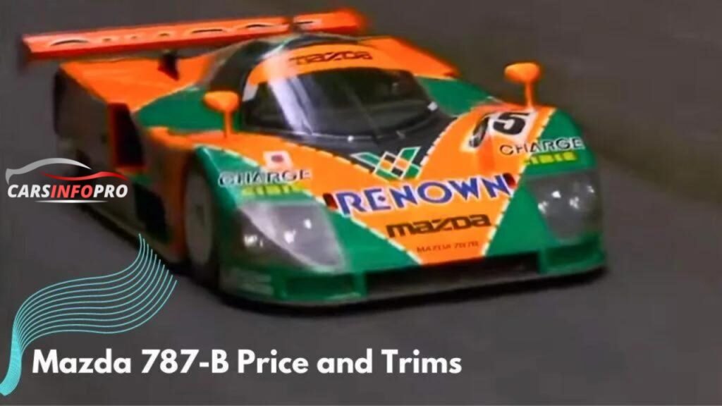 Mazda 787B Price