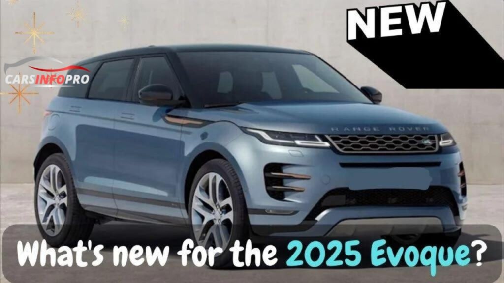 Whats new 2025 Range Rover Evoque