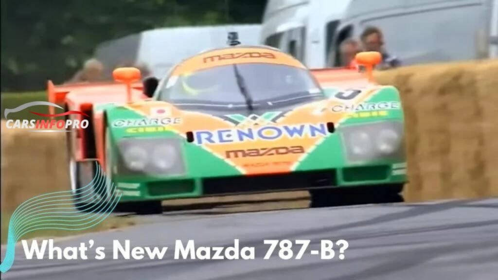 Whats new in Mazda 787B