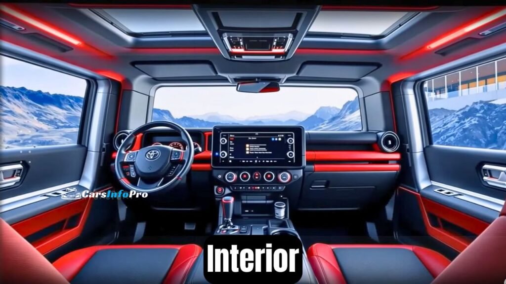 2025 Toyota FJ Cruiser Interior